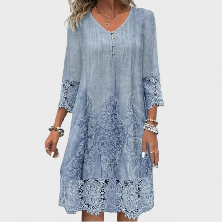 Helle - Elegante abito in pizzo