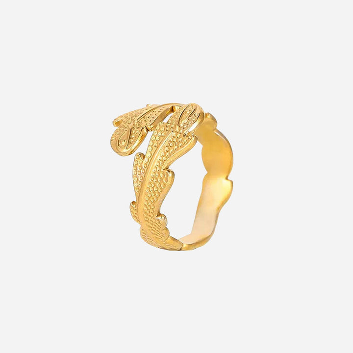 Janirelle | Anello in Corallo Oro 18K