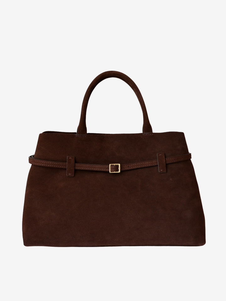Rebecca | Borsa a Spalla in Pelle Scamosciata Luxe