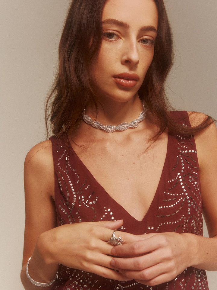 Willa | Collana Choker a Torciglione