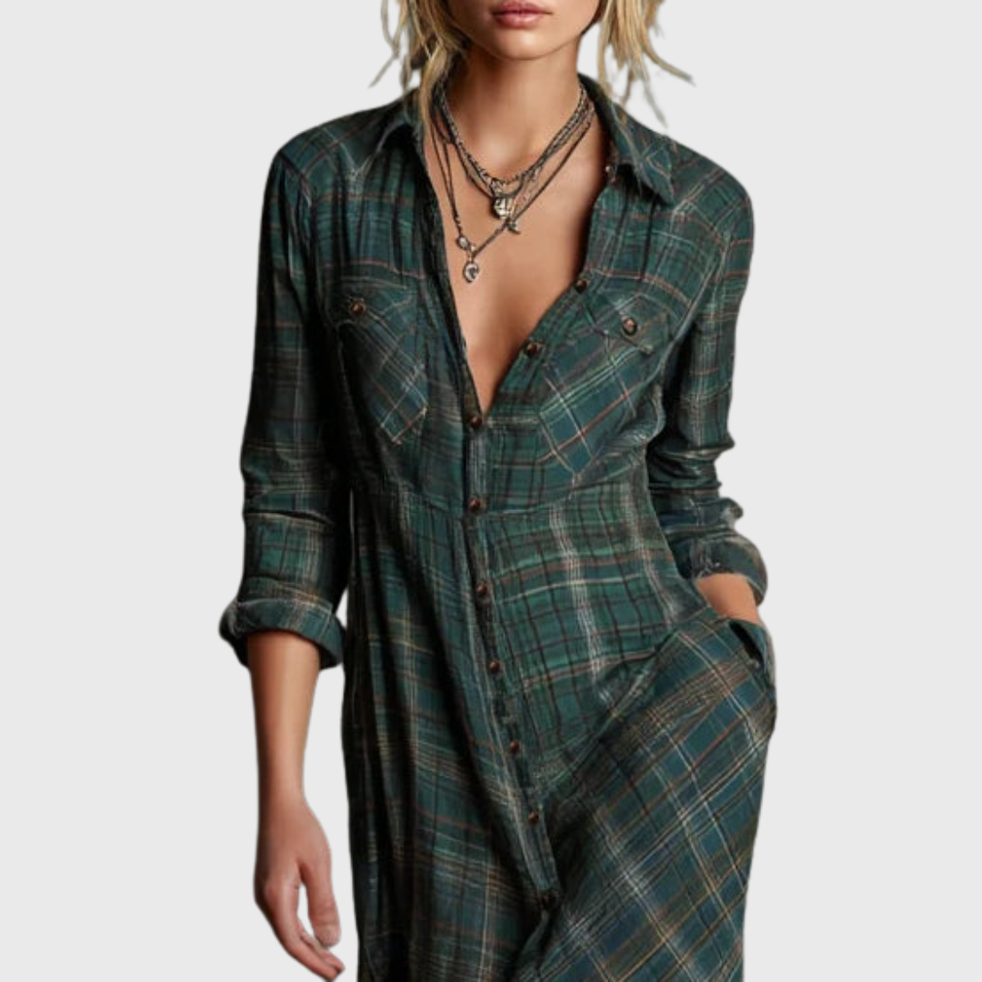 Cecilia | Abito camicia maxi senza tempo per ogni occasione