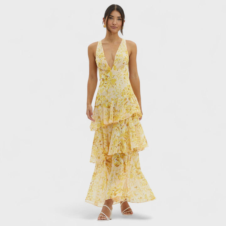 Faye - Fiore Turno Abito Midi