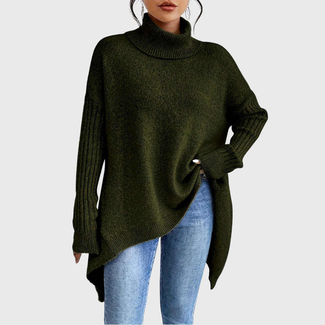 Beatrice™ | Maglione a collo alto oversize