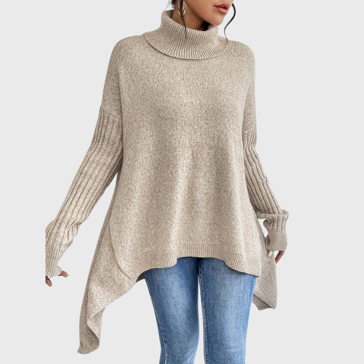 Beatrice™ | Maglione a collo alto oversize