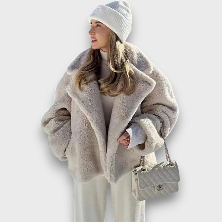 Elvianne – Giacca con ampio colletto