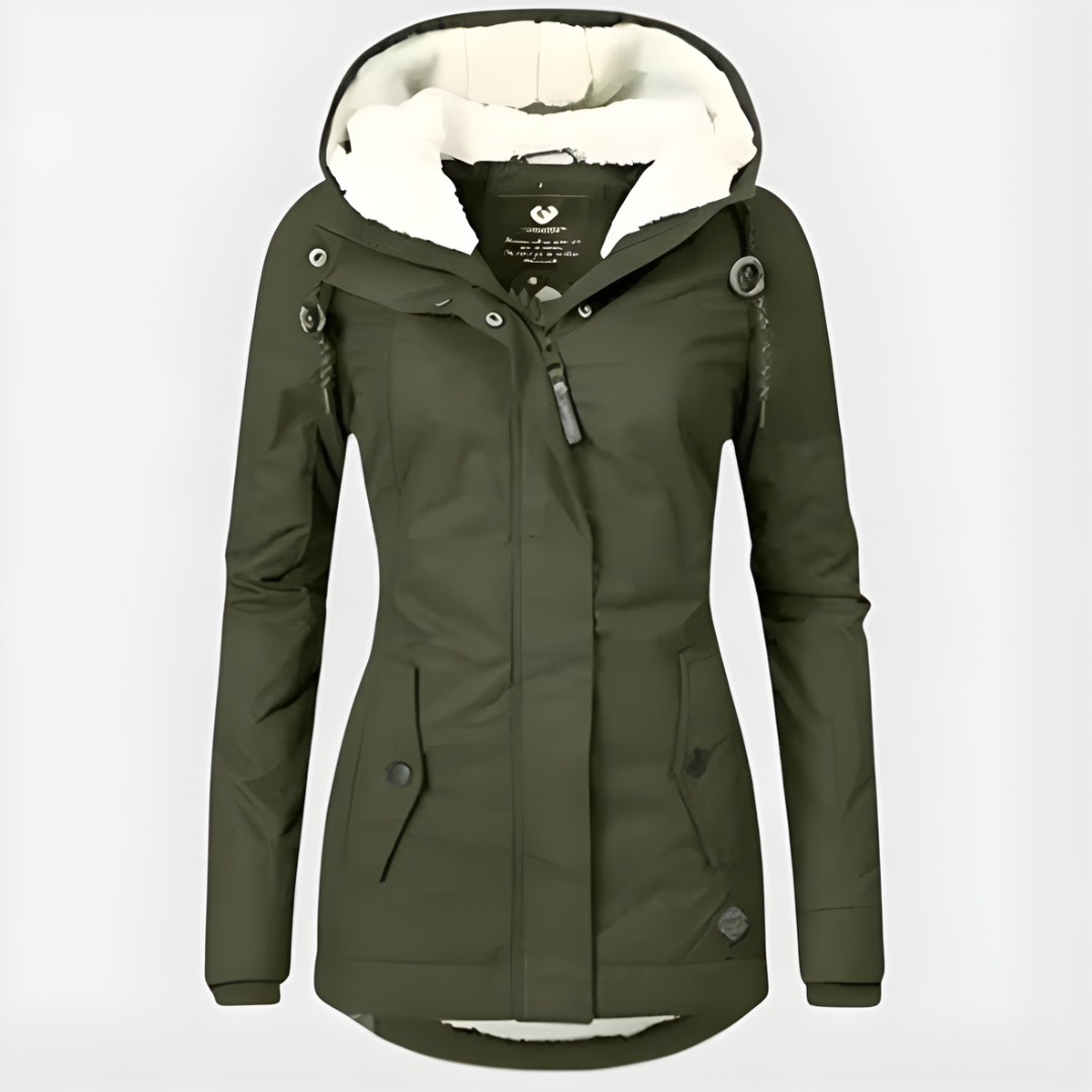 Amélie - Giacca invernale impermeabile con cappuccio