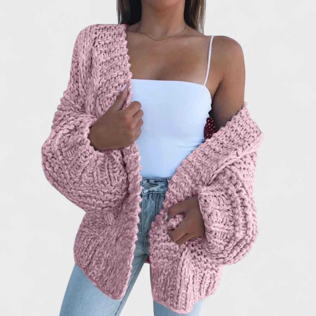 Eleanor - Cardigan rilassato in maglia grossa