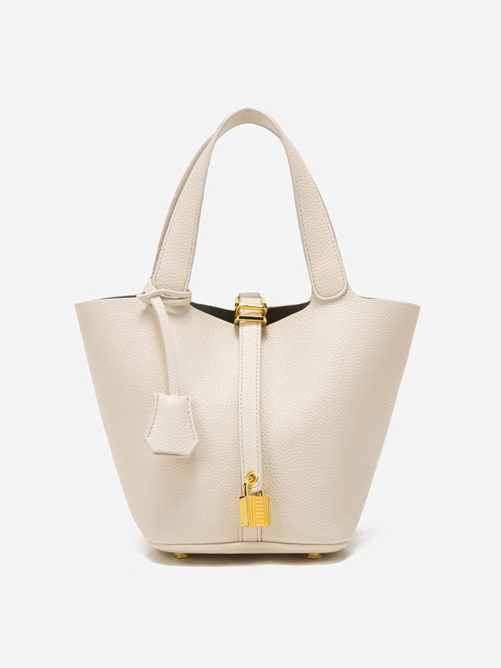 Glaiza | Borsa a Secchiello Gold-Lock Elegante