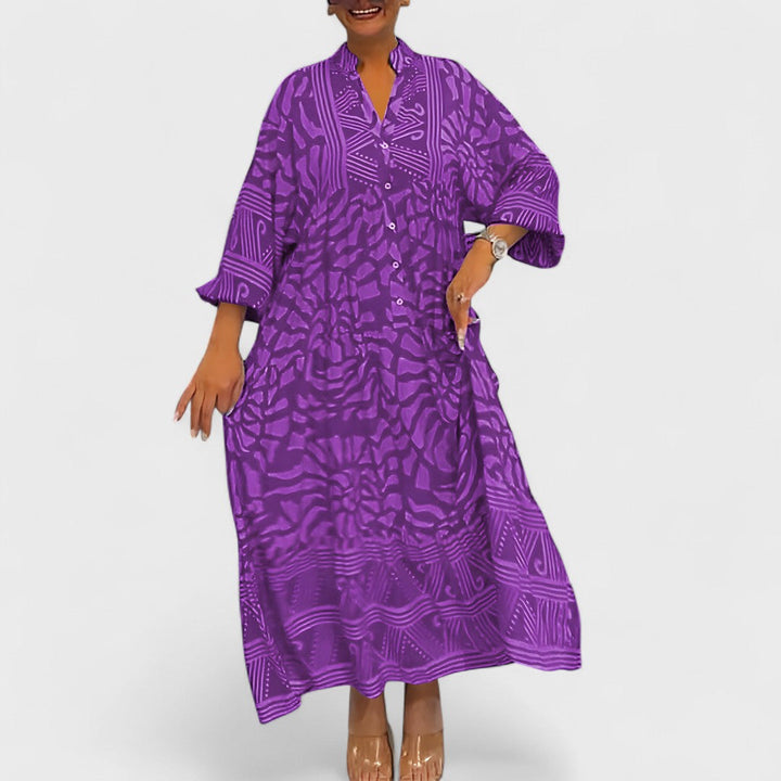 Ava – Abito con stampa artistica