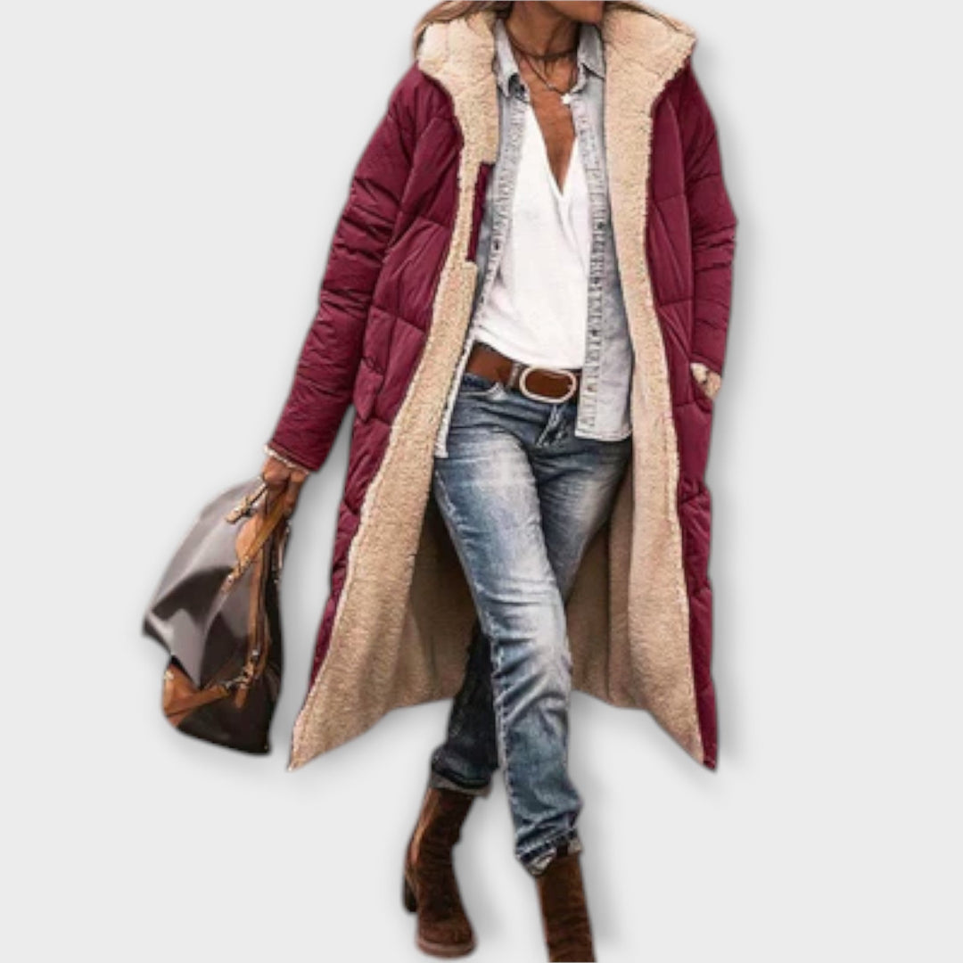 Kora - Mantella con rivestimento in Fleece