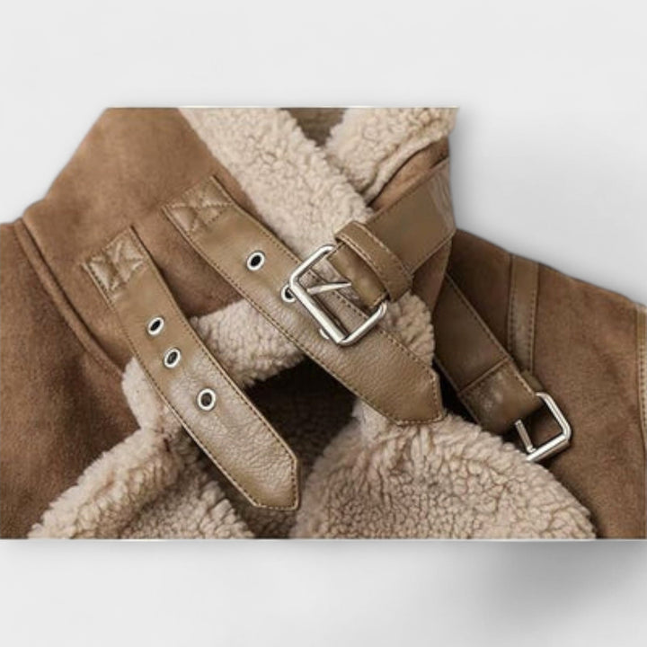 Giacca Aviator Aurora Shearling