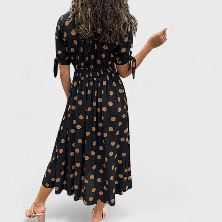 Monique - Vestito Elegante a Pois