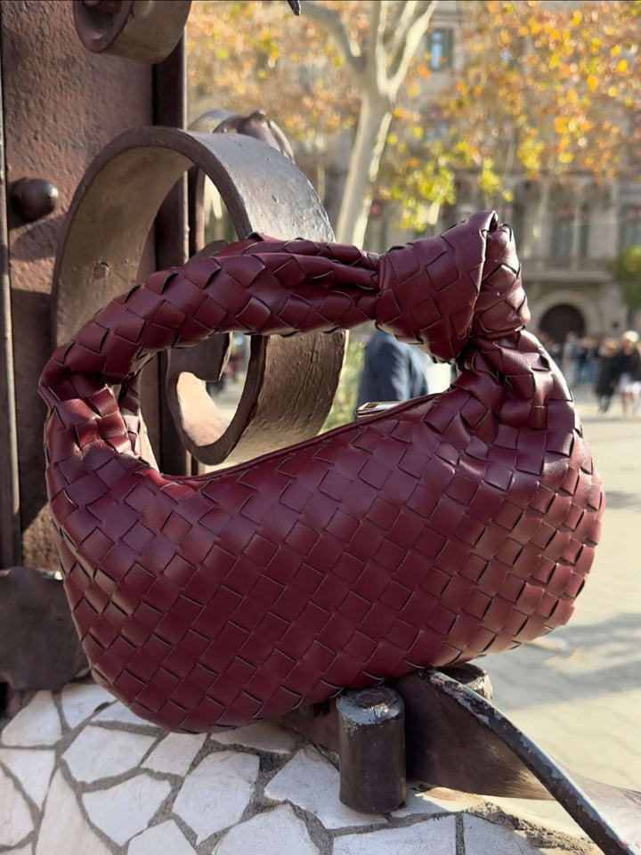 Sienna | Borsa Piccola con Manico Intrecciato