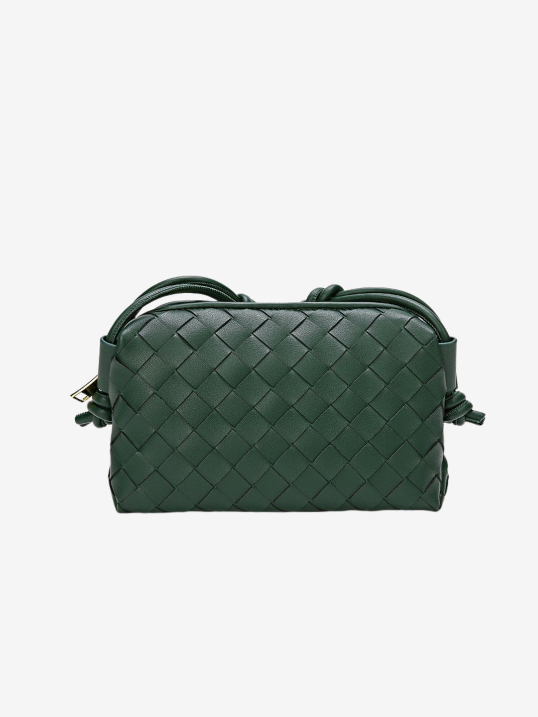 Janna | Borsa a tracolla compatta intrecciata per ogni giorno