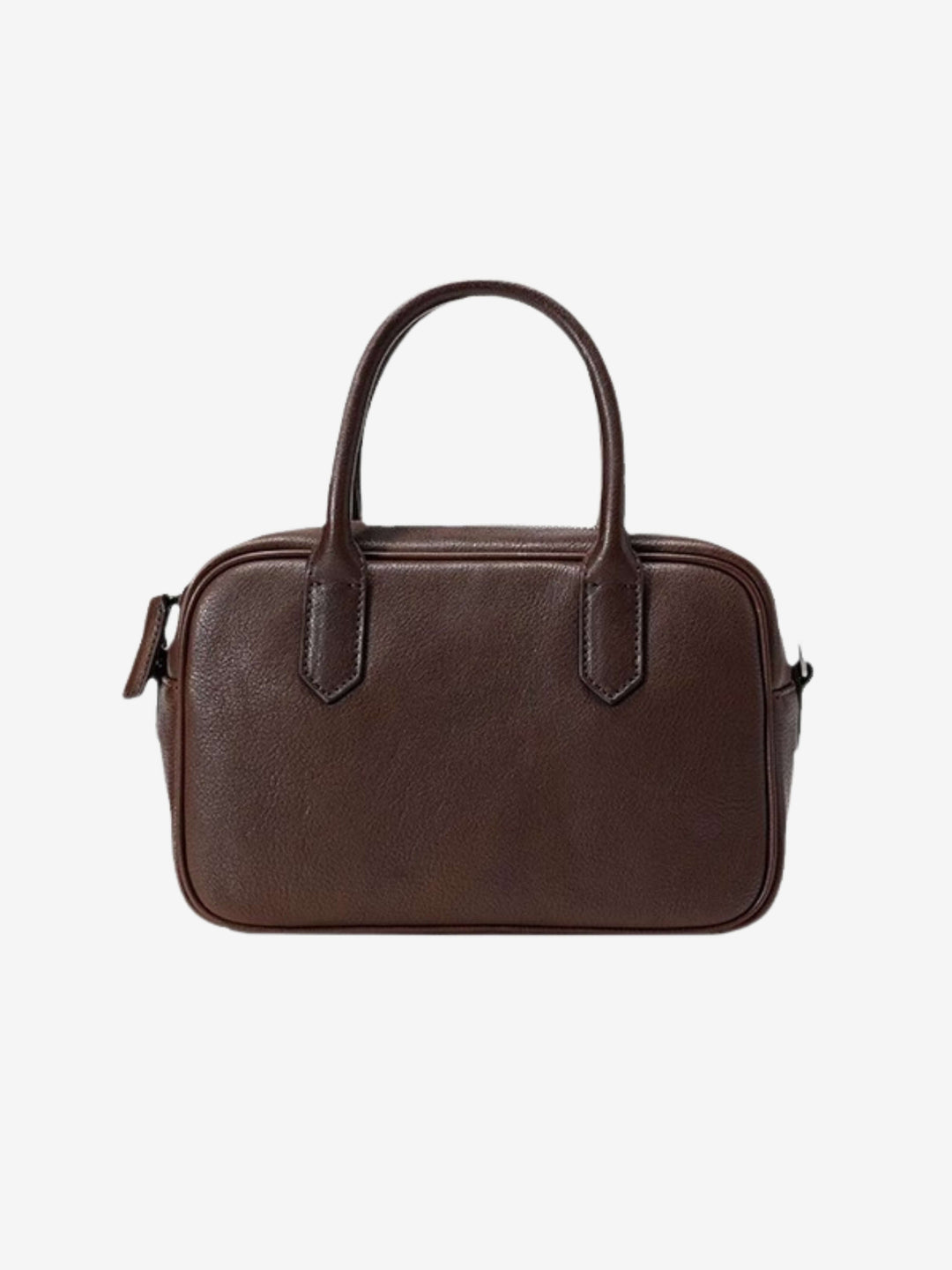 Eliza | Borsa Quadrata con Zip Lucida