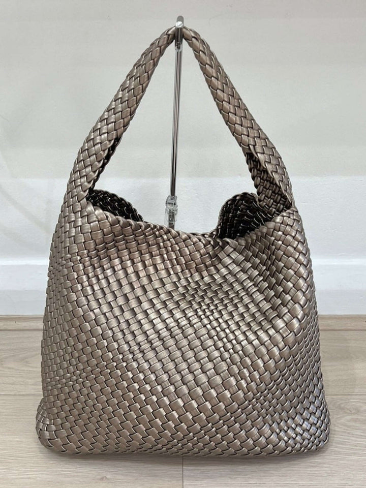 Luna | Borsa Hobo Woven Oversized Chic