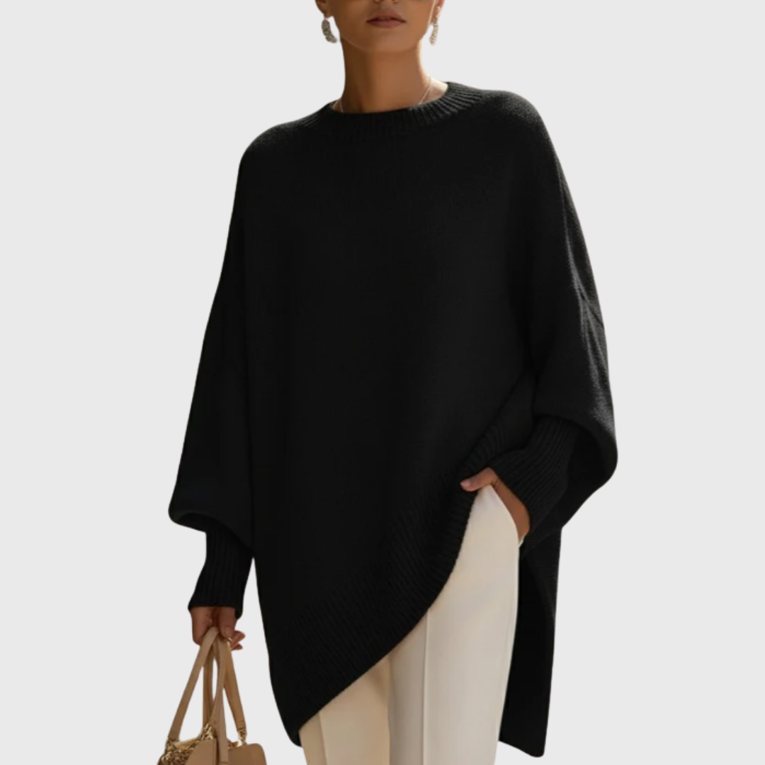 Livia | Maglione poncho oversize