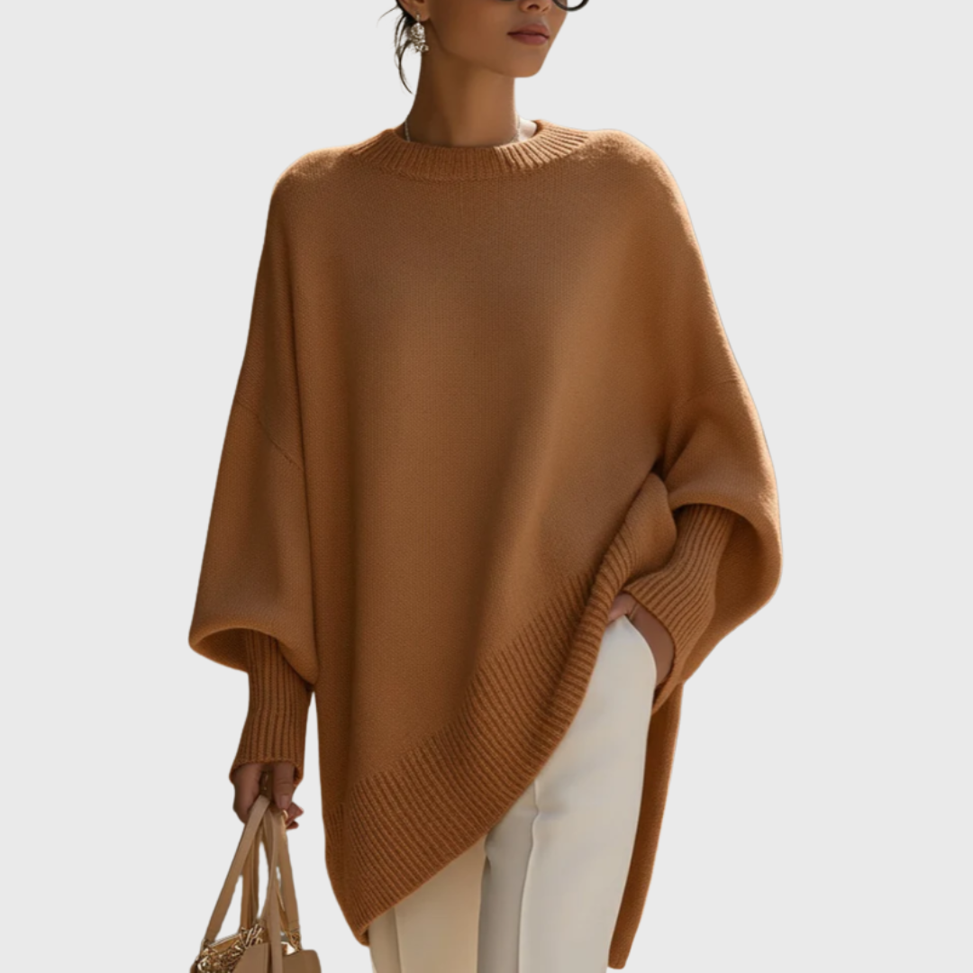 Livia | Maglione poncho oversize