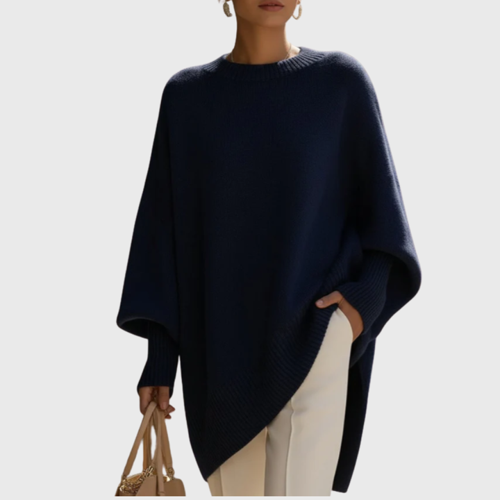 Livia | Maglione poncho oversize