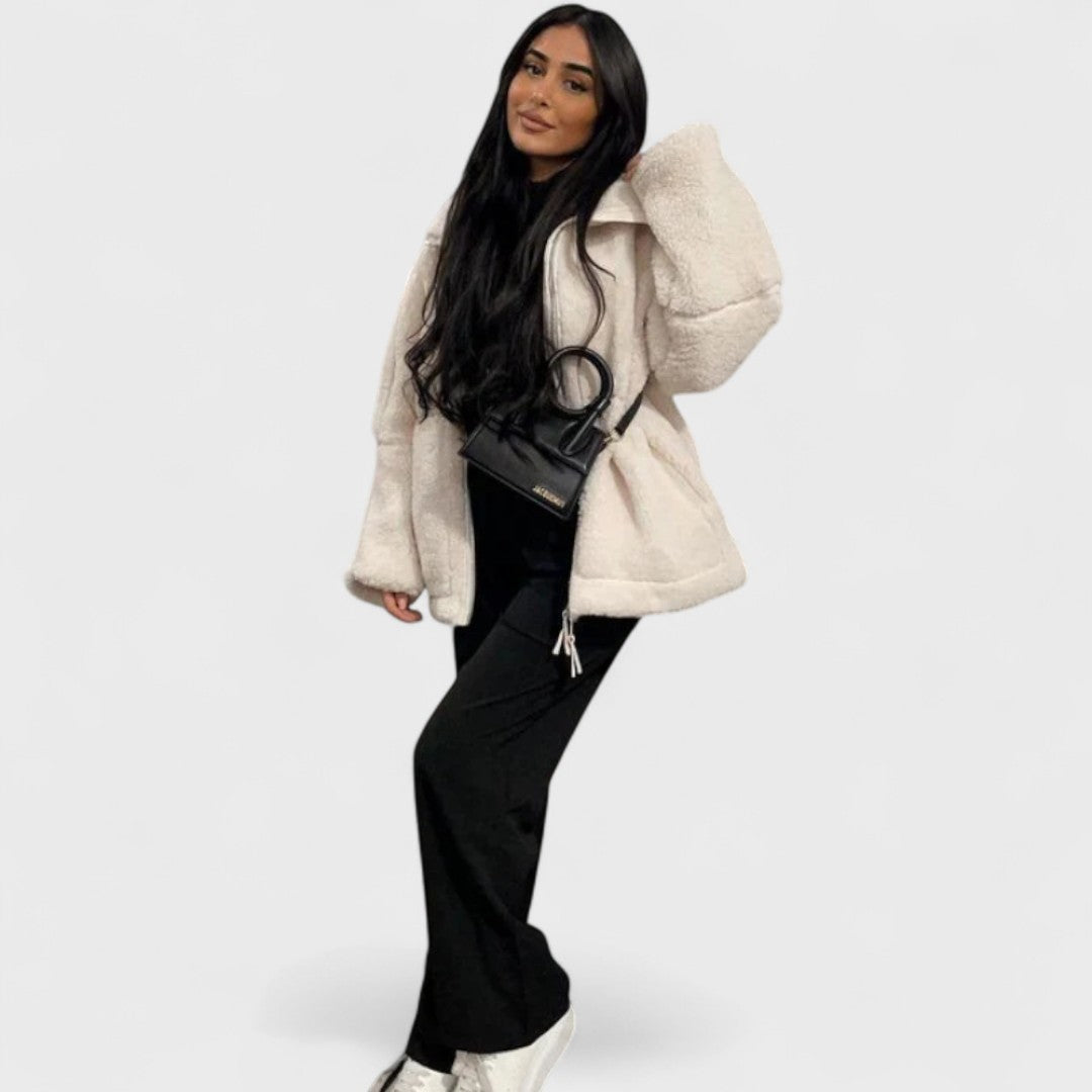 Emma | Morbido cappotto di peluche