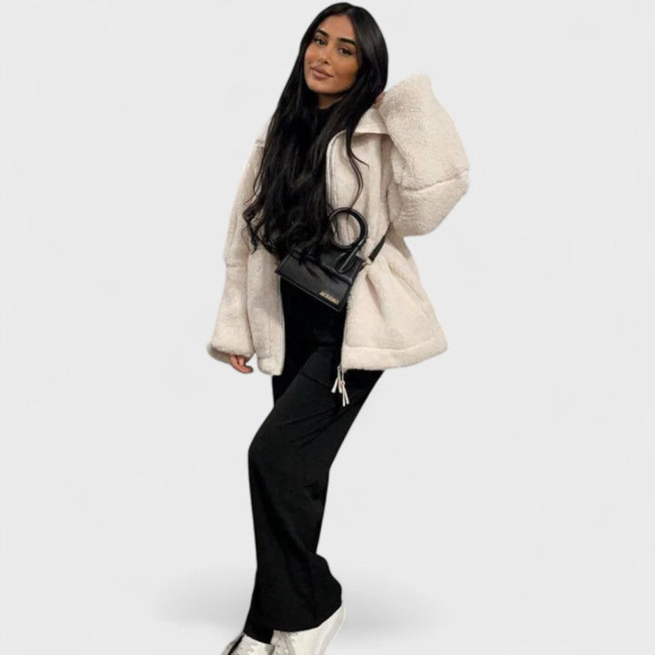 Emma | Morbido cappotto di peluche